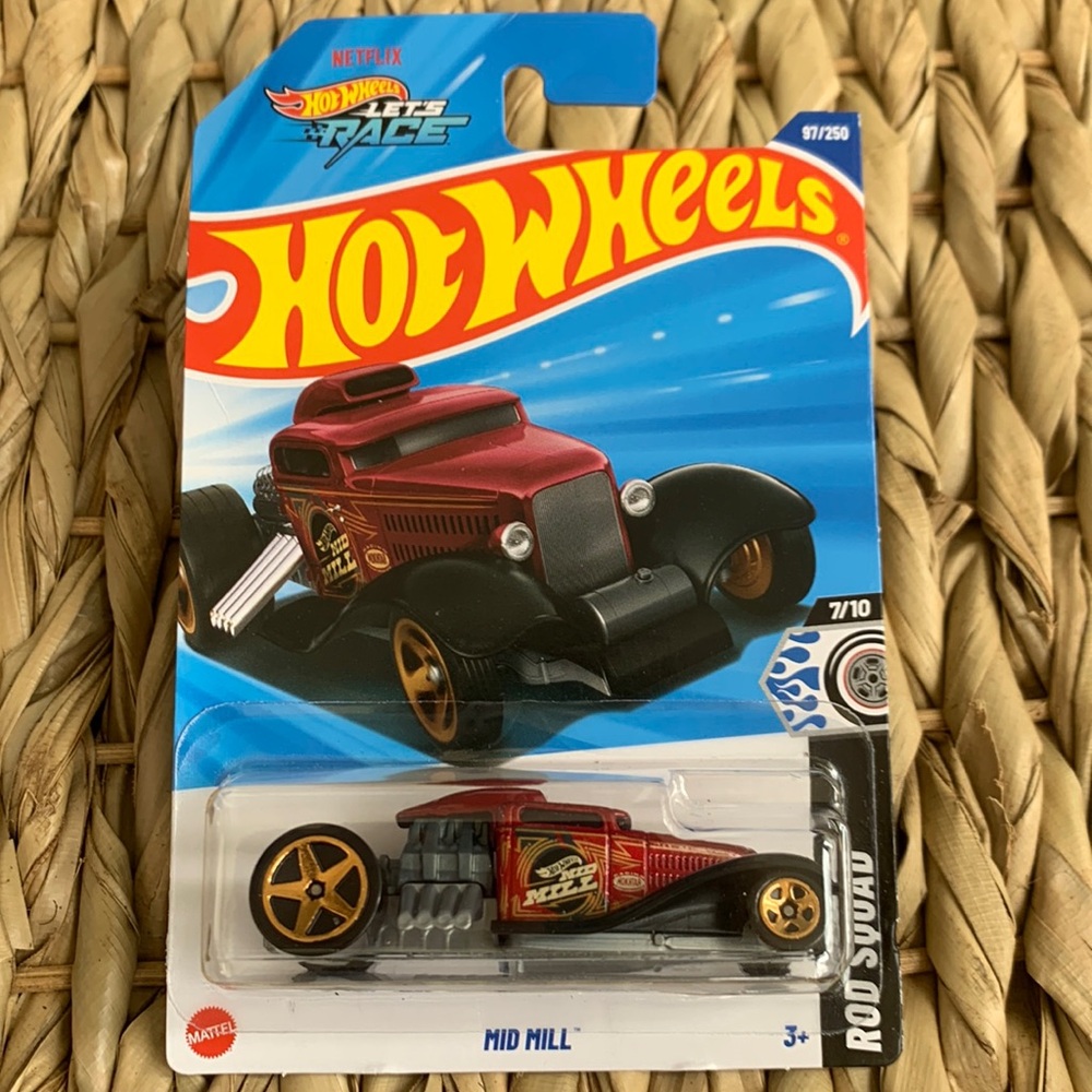 Mid Mill Hot Wheels Rod Squad Hotwheels Hotrod Diecast car New 2025 Mattel